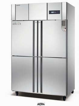 美厨AER4欧款风冷四门冰箱 商用冷藏的高效保鲜解决方案
